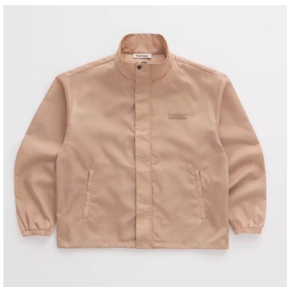 Madhappy Nylon Oversized Full Zip‎ Jacket Caramel Medium / Unisex (C)